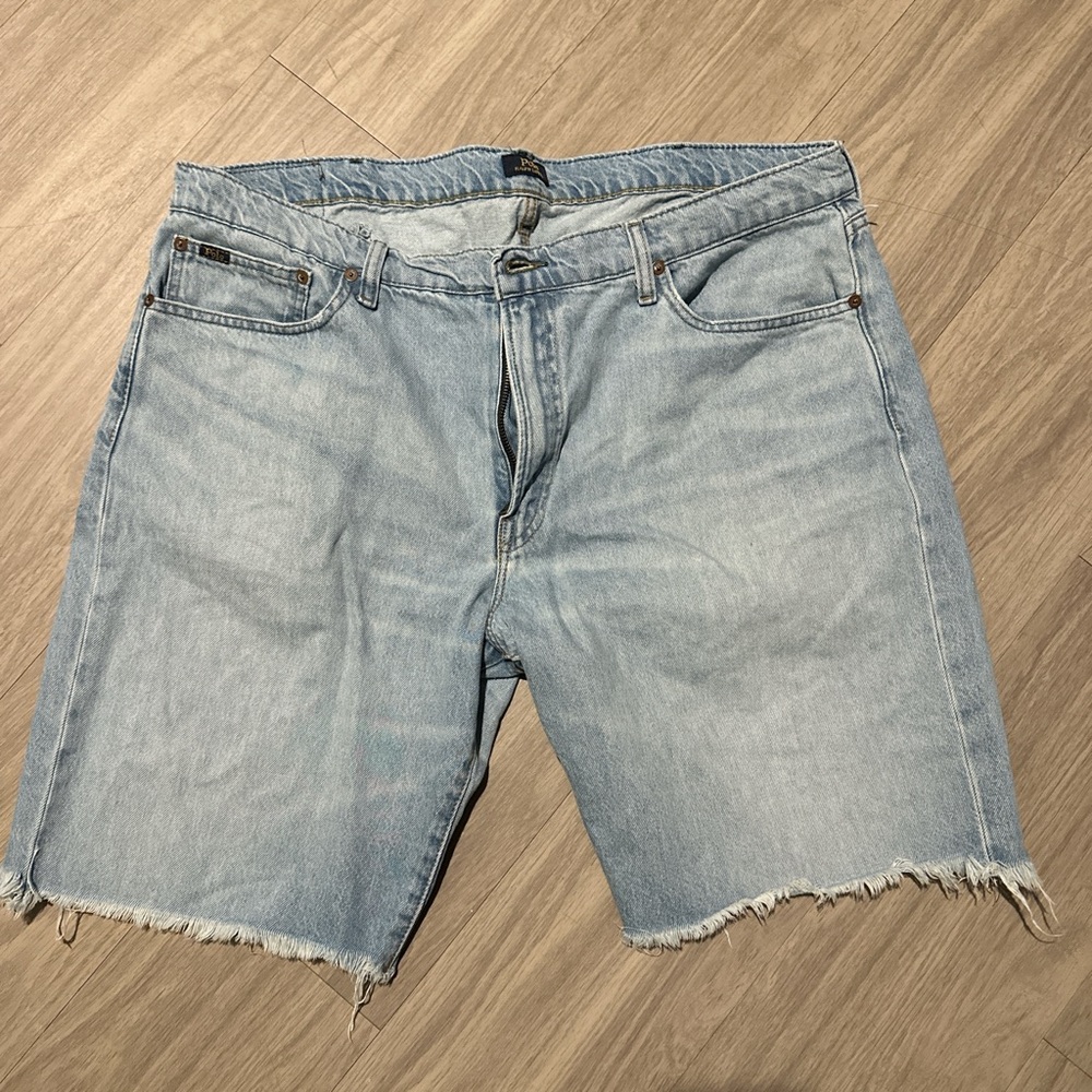 Polo Ralph Lauren Light Blue Jean Shorts
